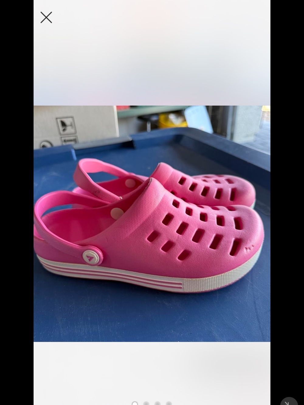 Airwalk Kids Pink Slip-On Clogs with Heel Strap